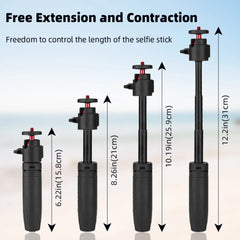 Portable Vlog Tripod & Selfie Stick