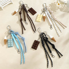 Chocolate & Ice Cream Bag Charm
