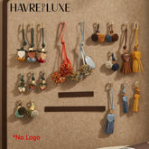 Tassel Flower Leather Charm