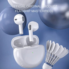 Pro 6 TWS Wireless Earbuds β Deep Bass & Clear Sound