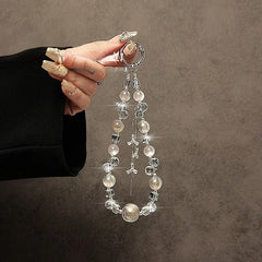 Crystal Beaded Phone Lanyard