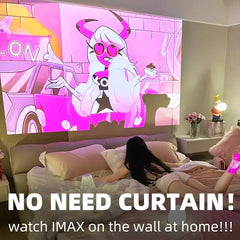 Smart Projector 1080p Android 11 Wi-Fi 6