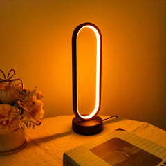 Three-Color LED Bedside Lamp
