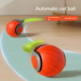 Smart Cat Ball with Faux Tail