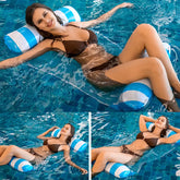 Foldable Pool Hammock Lounge – Floating Net Bed