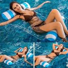 Foldable Pool Hammock Lounge – Floating Net Bed