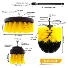Electric Power Scrubber Set