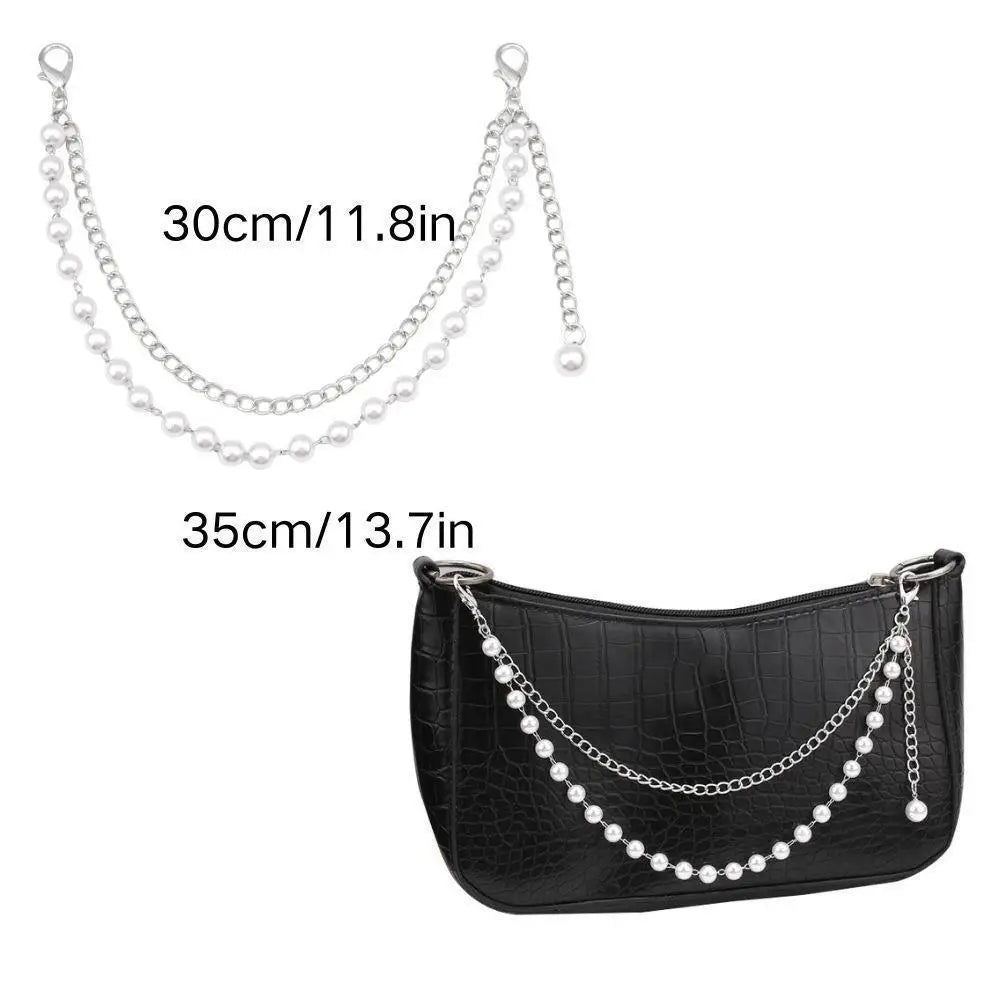 Y2K Pearl Chain Strap