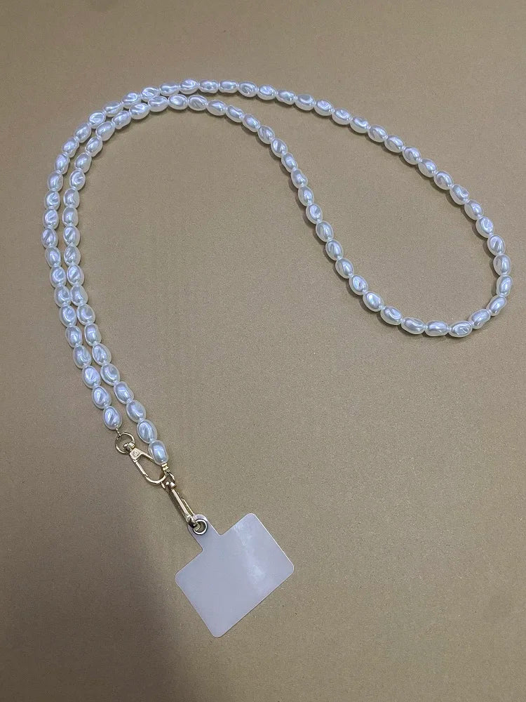 Vintage Pearl Lanyard Strap
