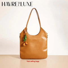 Cowhide Tulip Flower Charm