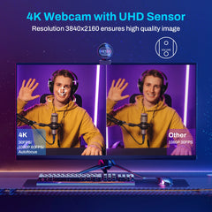 EMEET S600 4K Streaming Webcam
