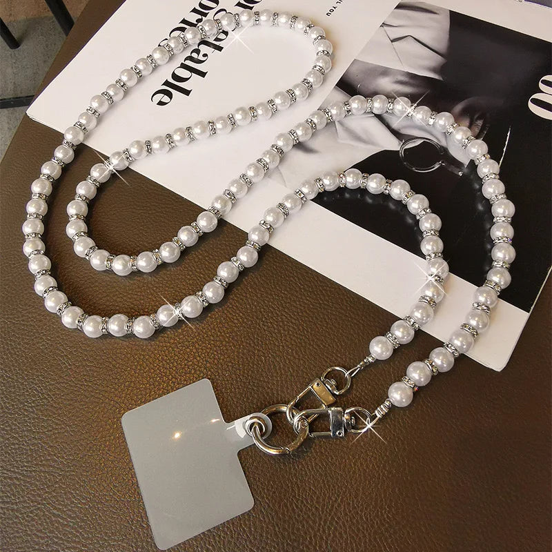 Vintage Pearl Lanyard Strap