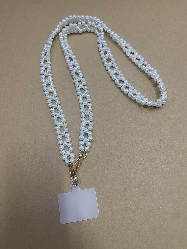 Vintage Pearl Lanyard Strap
