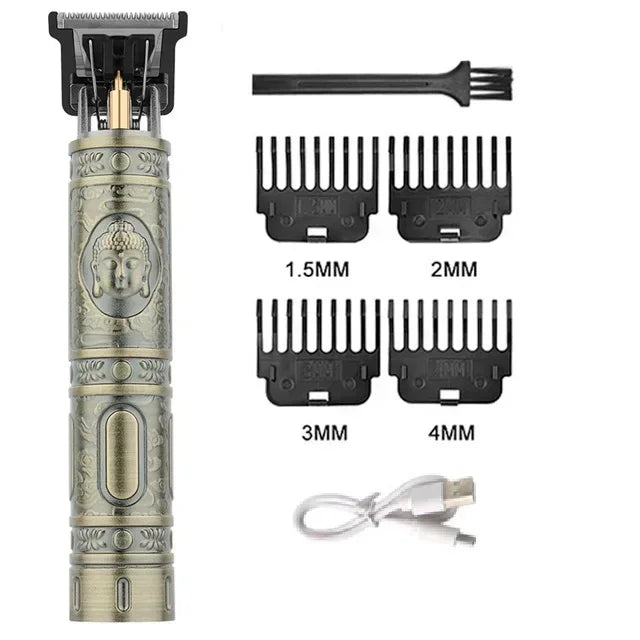 Vintage T9 Electric Hair Trimmer – Professional Grooming for Men
