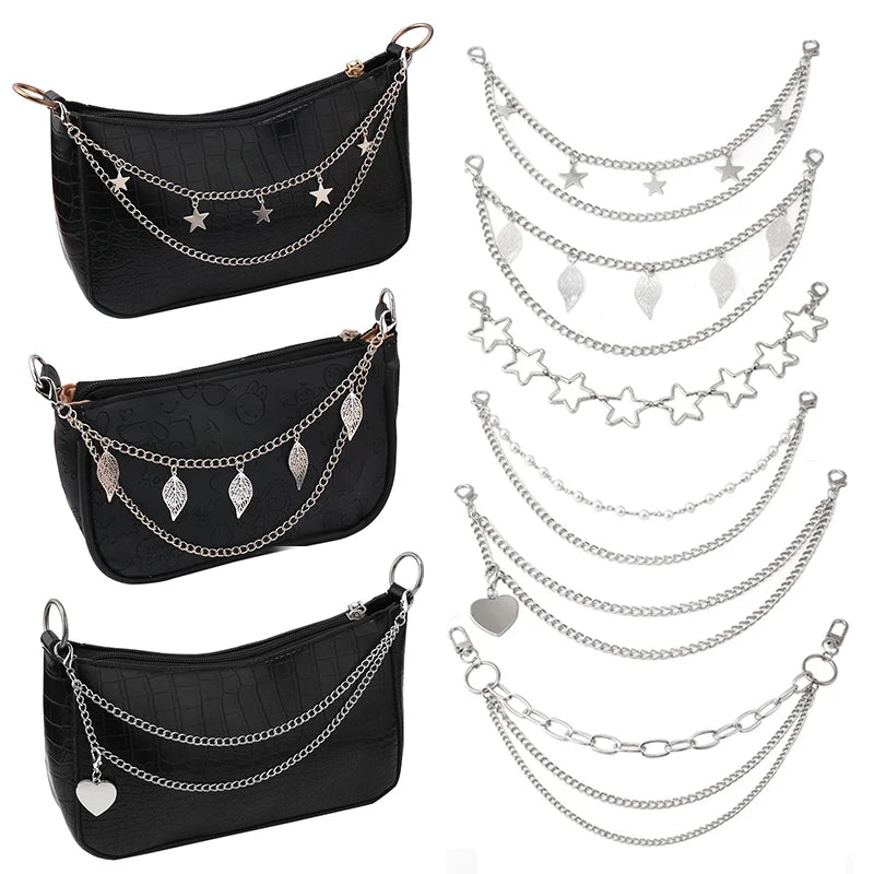 Y2K Pearl Chain Strap