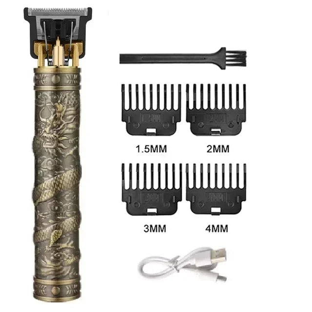 Vintage T9 Electric Hair Trimmer – Professional Grooming for Men