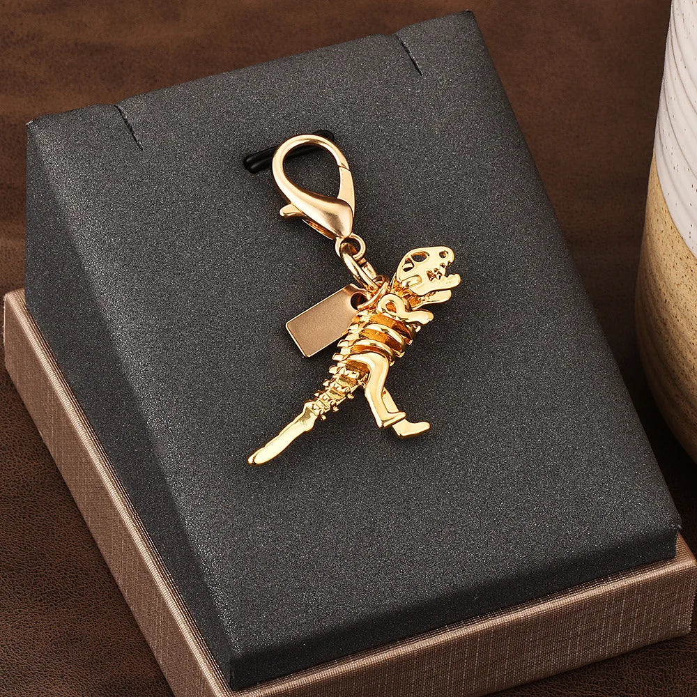 Cherry Bear & Dog Keychain