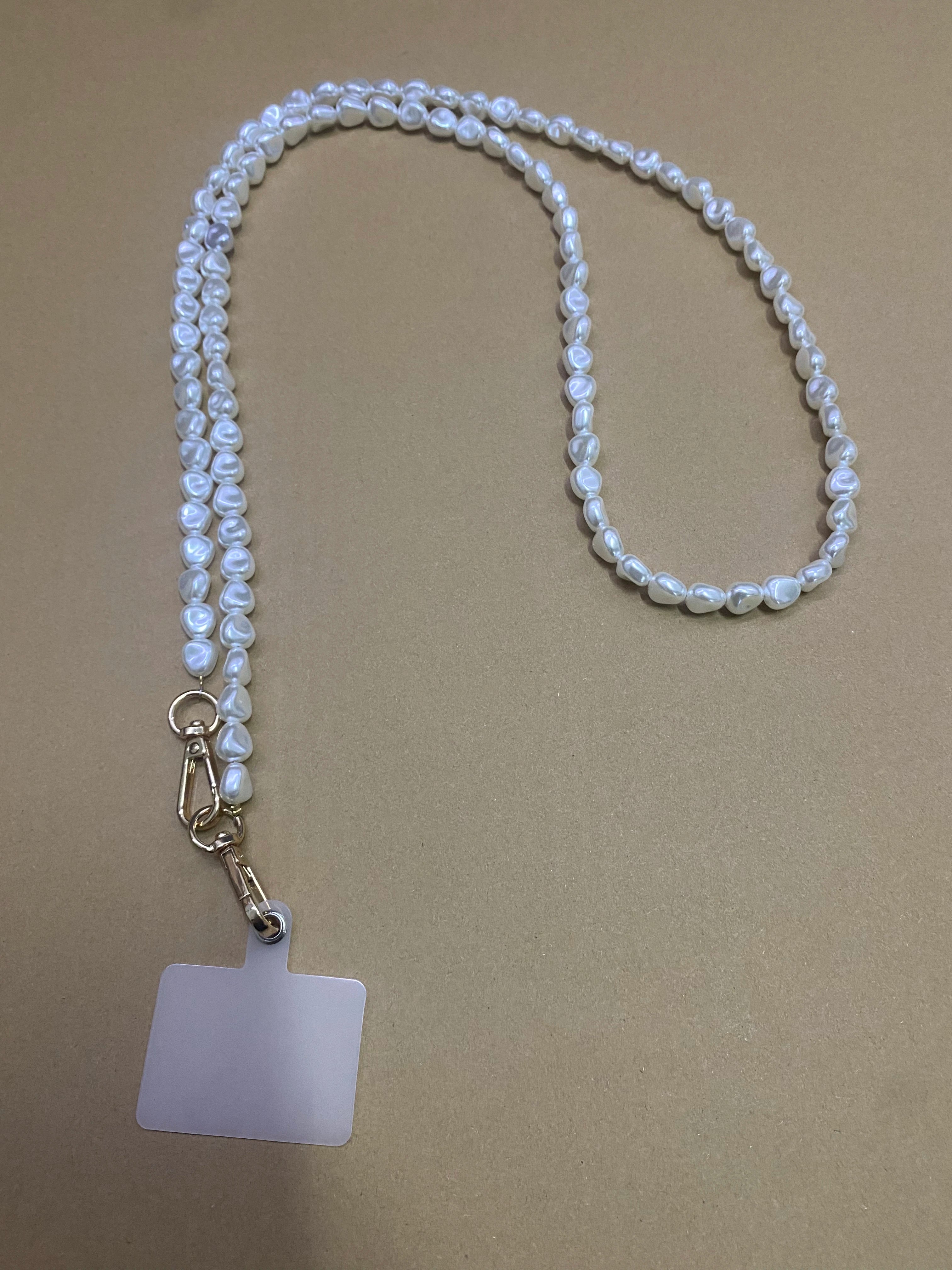 Vintage Pearl Lanyard Strap