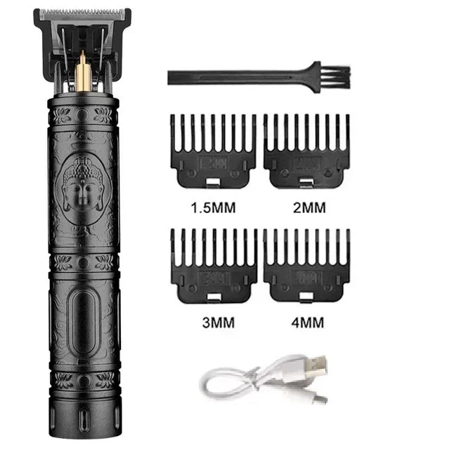 Vintage T9 Electric Hair Trimmer – Professional Grooming for Men