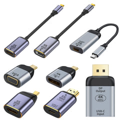 8K USB-C Multiport Adapter – HDMI, DisplayPort, VGA