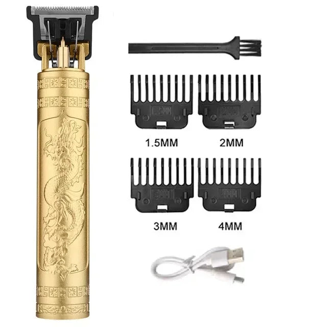 Vintage T9 Electric Hair Trimmer – Professional Grooming for Men