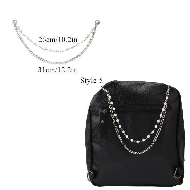 Y2K Pearl Chain Strap