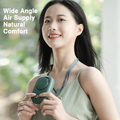 Mini Neck Fan with LED Display
