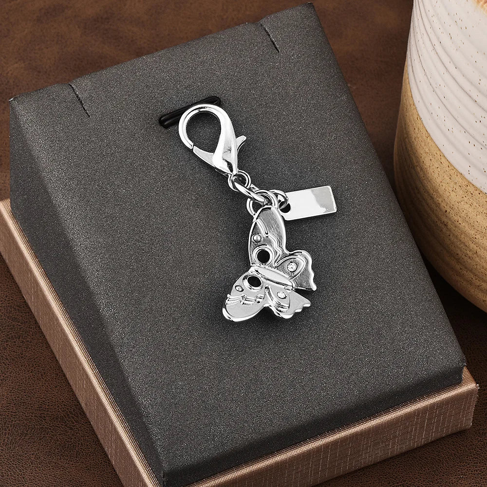 Cherry Bear & Dog Keychain