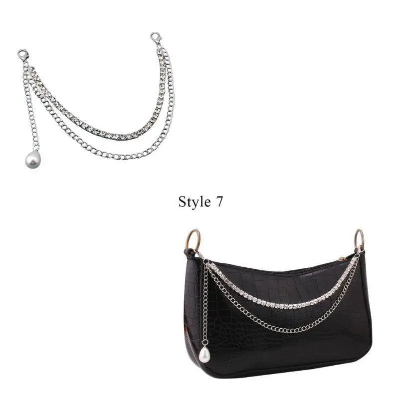 Y2K Pearl Chain Strap
