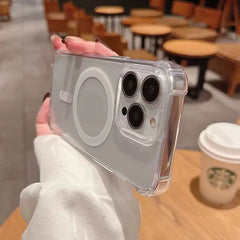 Luxury Magnetic Clear Case (MagSafe)