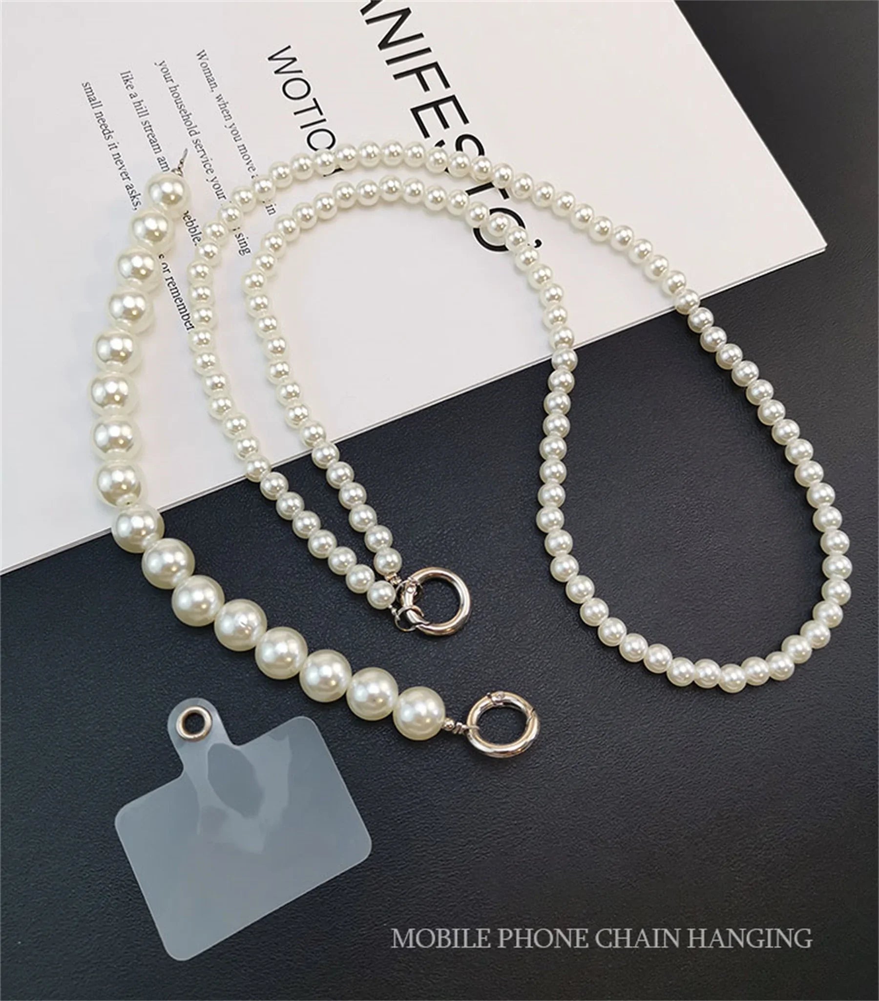 Vintage Pearl Lanyard Strap