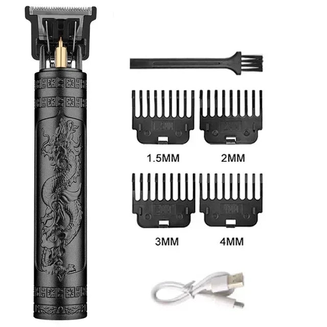 Vintage T9 Electric Hair Trimmer – Professional Grooming for Men