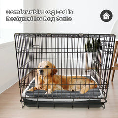 Zippered Washable Dog Bed – Plush & Practical